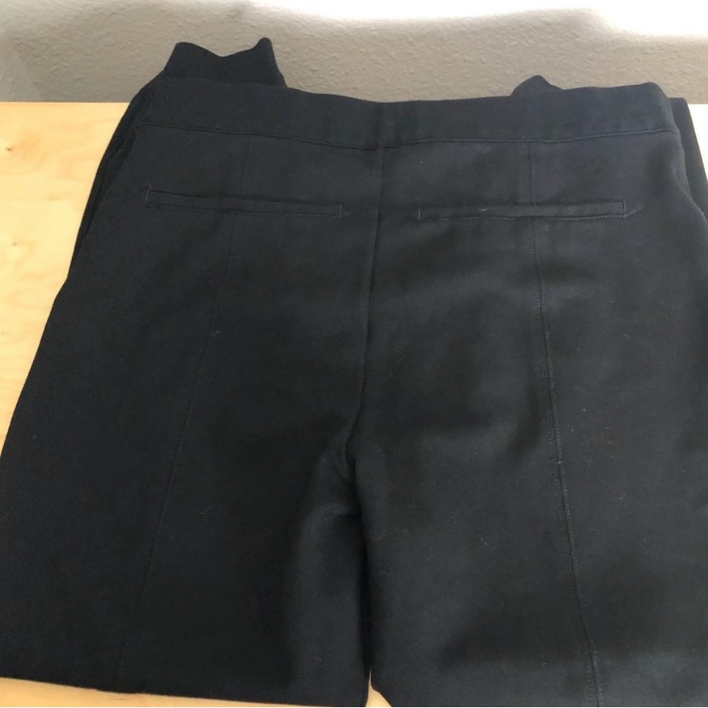 SPANX Back-Seam Skinny Ponte Pants Black Size L Smoothing Pull-On - Picture 4 of 9